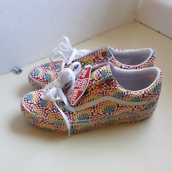 Vans Unisex Multipurpose Floral Shoes Men SZ. 10.5, Women SZ. 12. main image 7